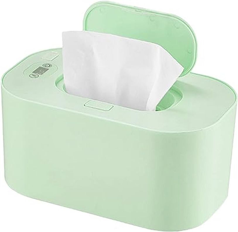 CALENTADOR PORTATIL DE TOALLITAS HUMEDAS USB VERDE-0