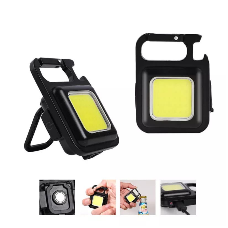 LINTERNA LED DE BOLSILLO CON IMAN Y CLIP RECARGABLE-0