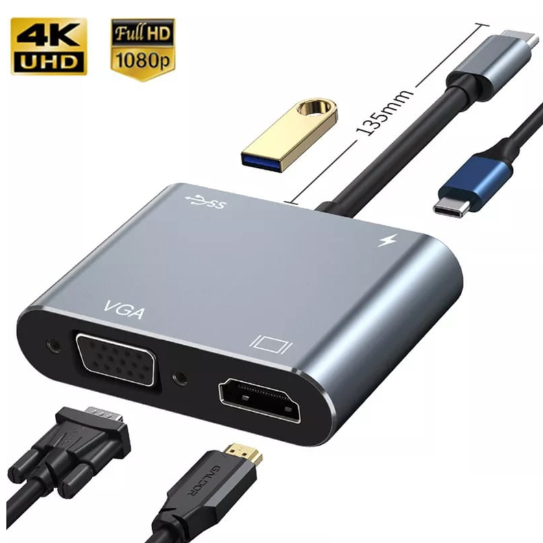 ADAPTADOR 4 EN 1 USB C HUB A VGA HDMI-0