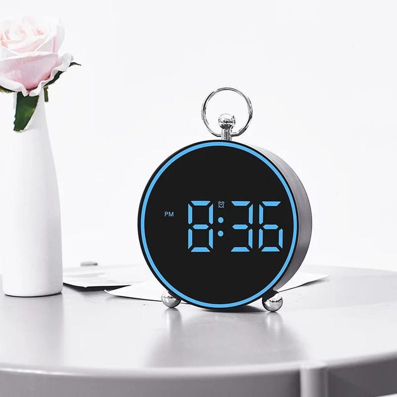 RELOJ DESPERTADOR LED MESA DE NOCHE-0