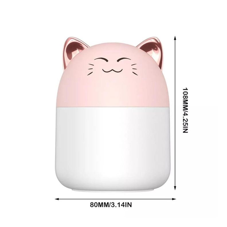 HUMIDIFICADOR AIR DE ESCRITORIO USB CON LUZ CAT-1