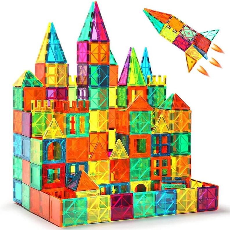 PUZZLE MAGNETICO DE CONSTRUCCION 100 PIEZAS 3D-0