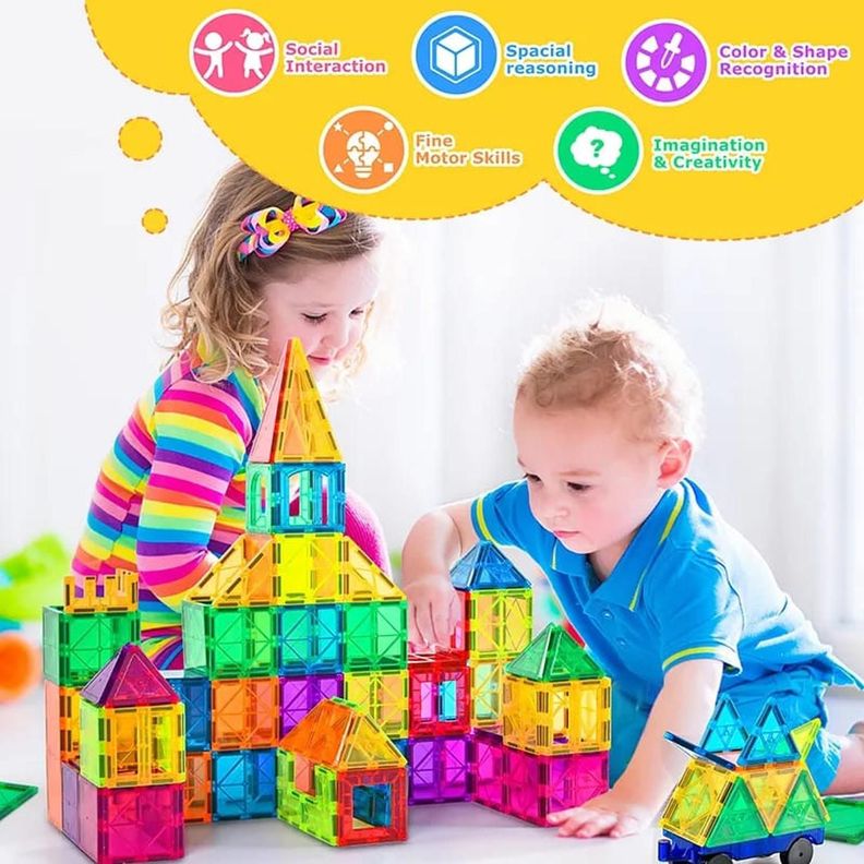 PUZZLE MAGNETICO DE CONSTRUCCION 100 PIEZAS 3D-2
