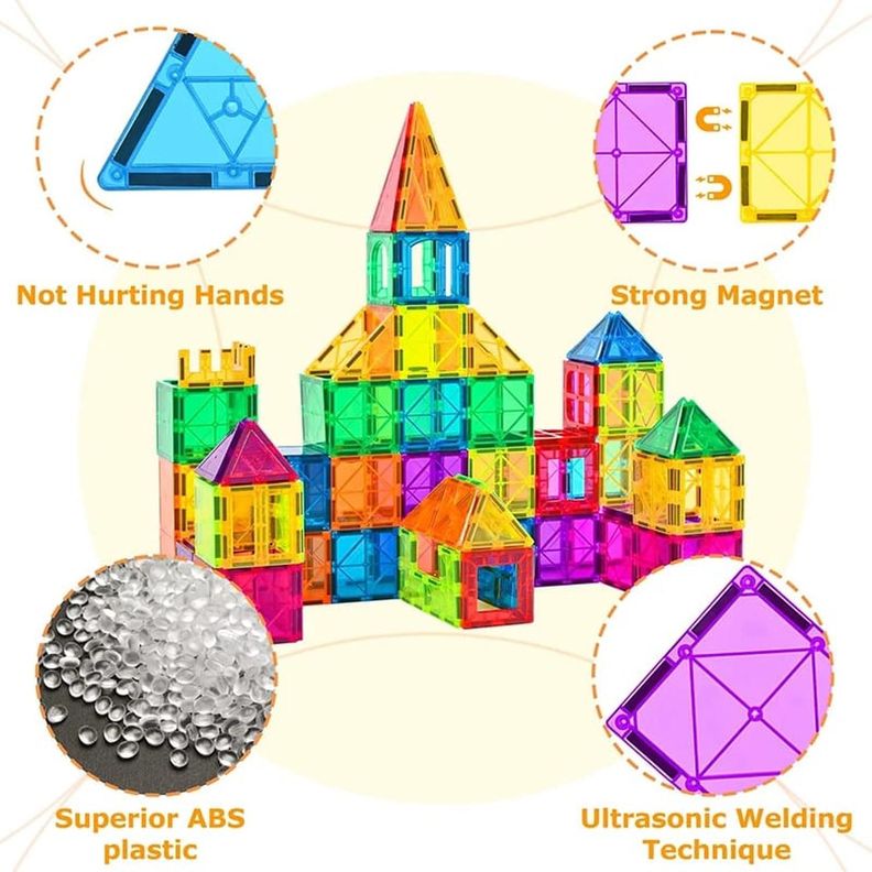 PUZZLE MAGNETICO DE CONSTRUCCION 100 PIEZAS 3D-4