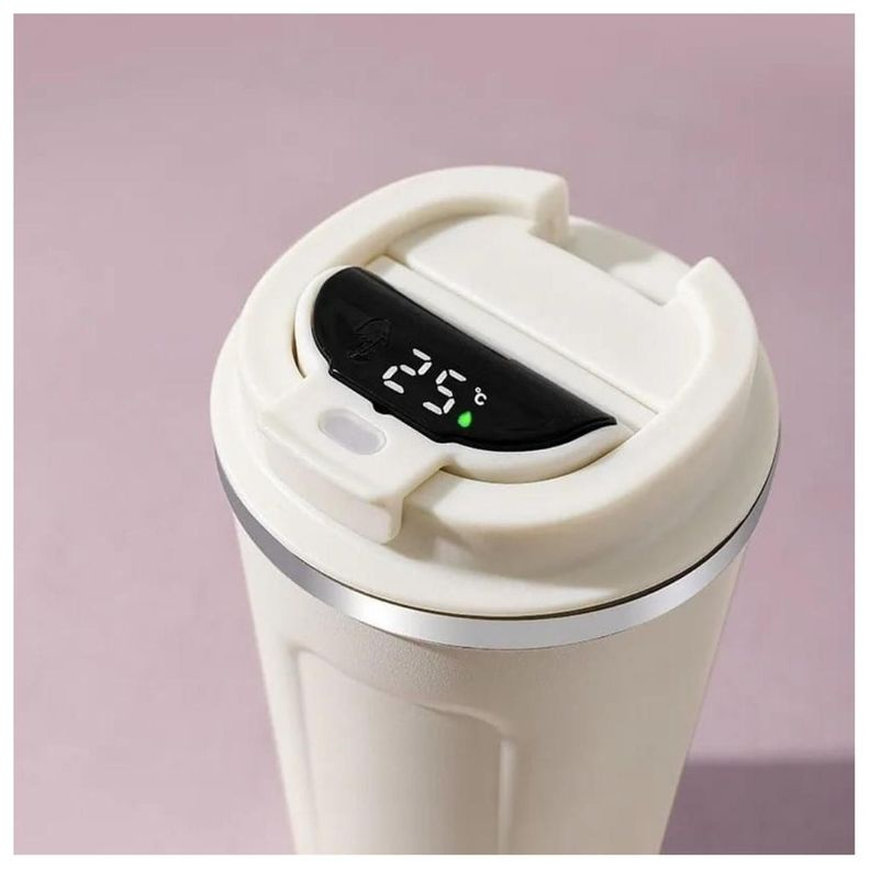 VASO TERMICO COFFE CON INDICADOR DE TEMPERATURA BLANCO-1