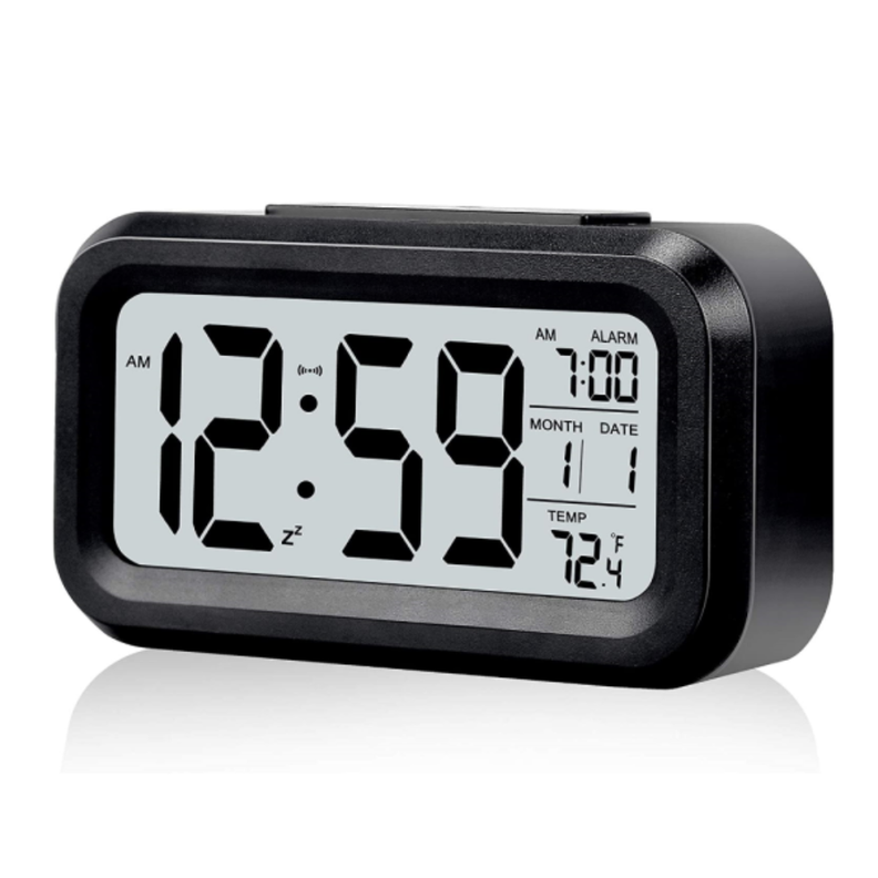 RELOJ ALARMA DESPERTADOR DIGITAL CON ILUMINACION-0