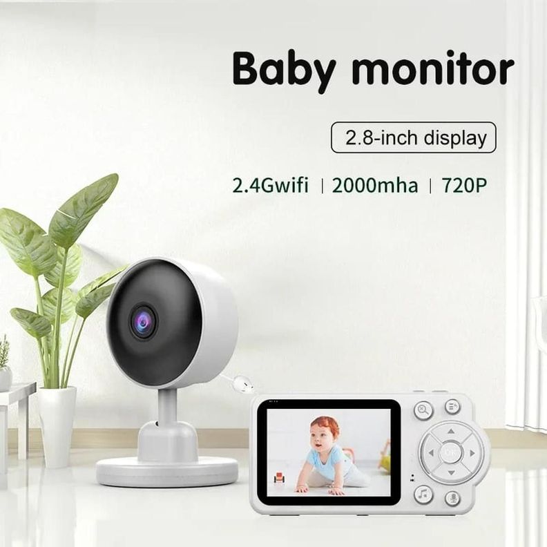 CAMARA MONITOR DE BEBE CON PANTALLA LCD-1