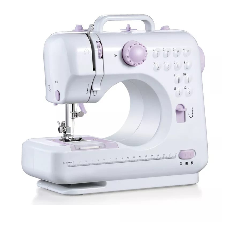 MAQUINA DE COSER PORTATIL SEMI-PROFESIONAL 12 PUNTADAS-1