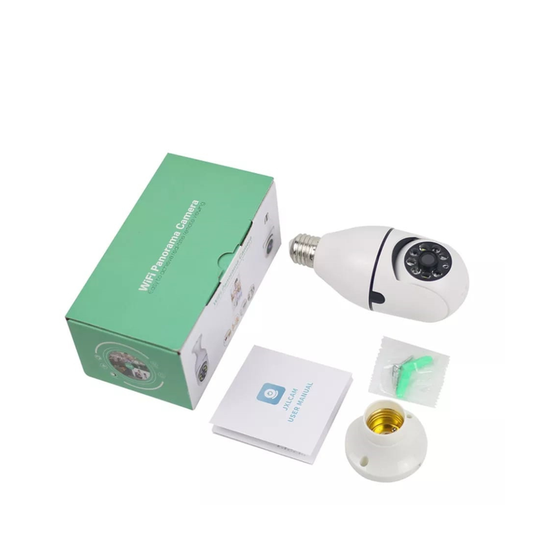CAMARA IP AMPOLLETA WIFI 360° E27-1