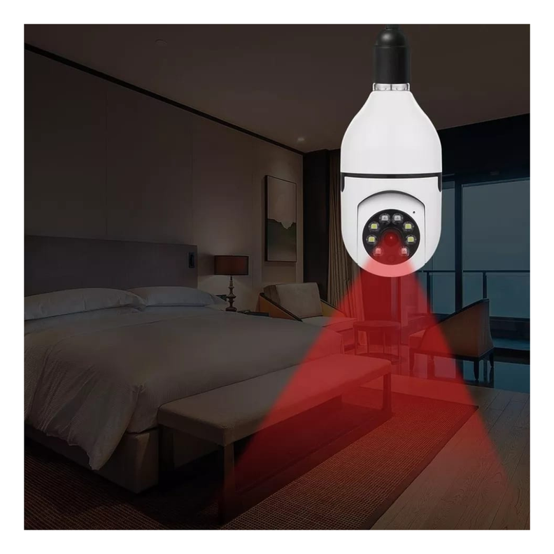 CAMARA IP AMPOLLETA WIFI 360° E27-4