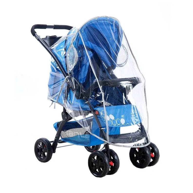 FUNDA PROTECTORA IMPERMEABLE PARA COCHE BEBE VELCRO-0