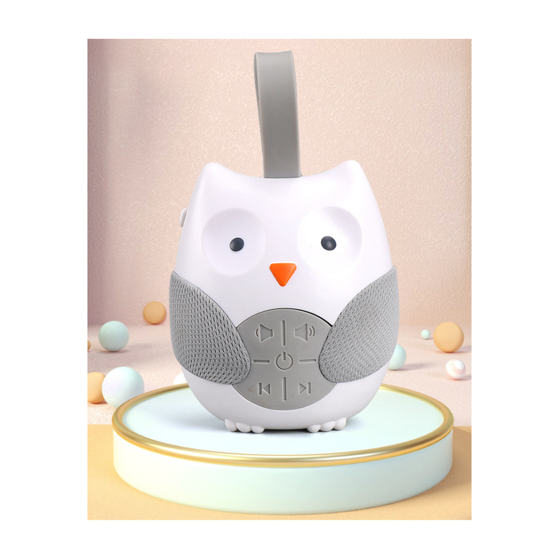 BUHO REPRODUCTOR MUSICAL CON SONIDOS BLANCOS PARA DORMIR-5