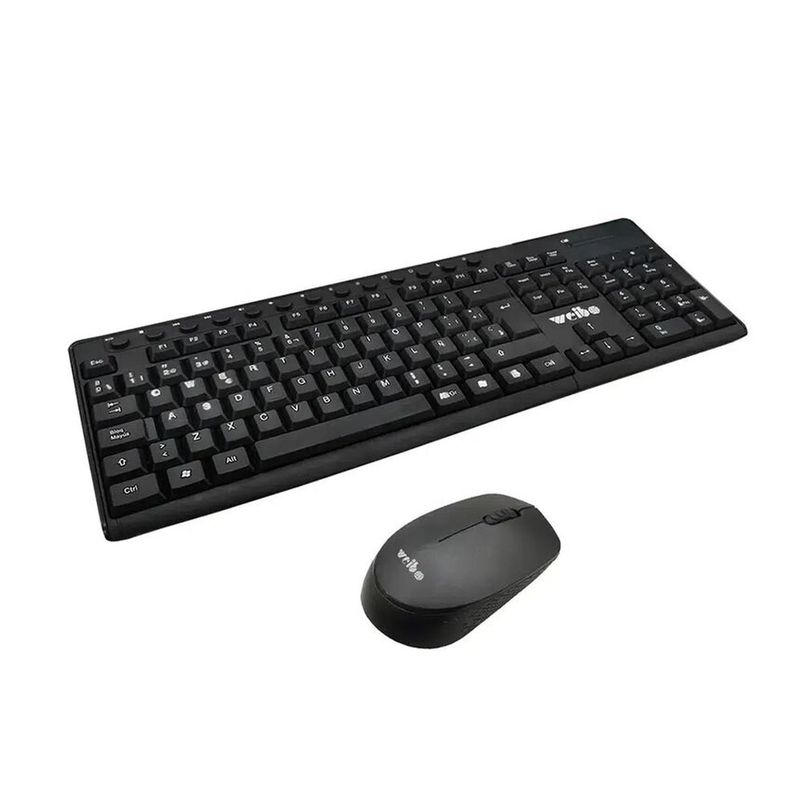TECLADO CON MOUSE COMBO INALAMBRICO USB-1