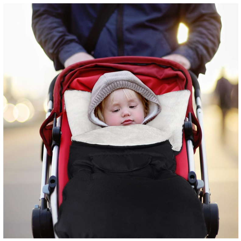 SACO PARA COCHE BEBE IMPERMEABLE CON POLAR-1