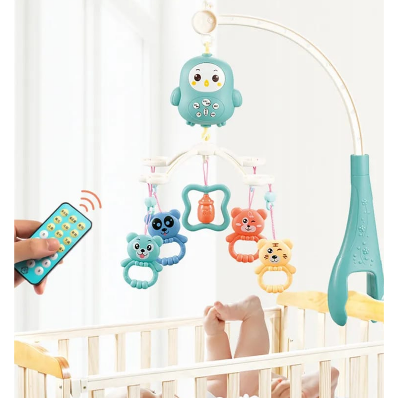 MOVIL MUSICAL PARA BEBE CON CONTROL-0