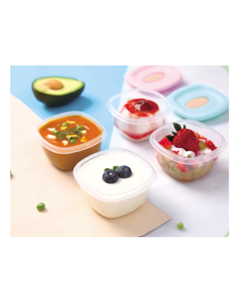 PACK 4 CONTENEDORES DE LECHE O ALIMENTOS PARA BEBE-4