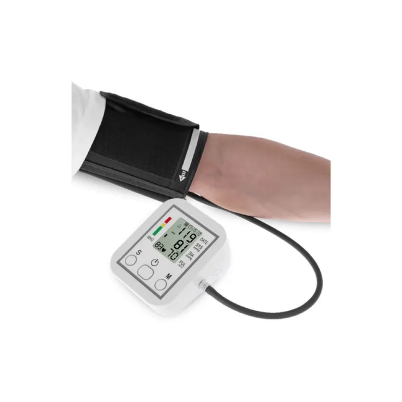 TENSIOMETRO DIGITAL CON BRAZALETE Y CARGA USB-3