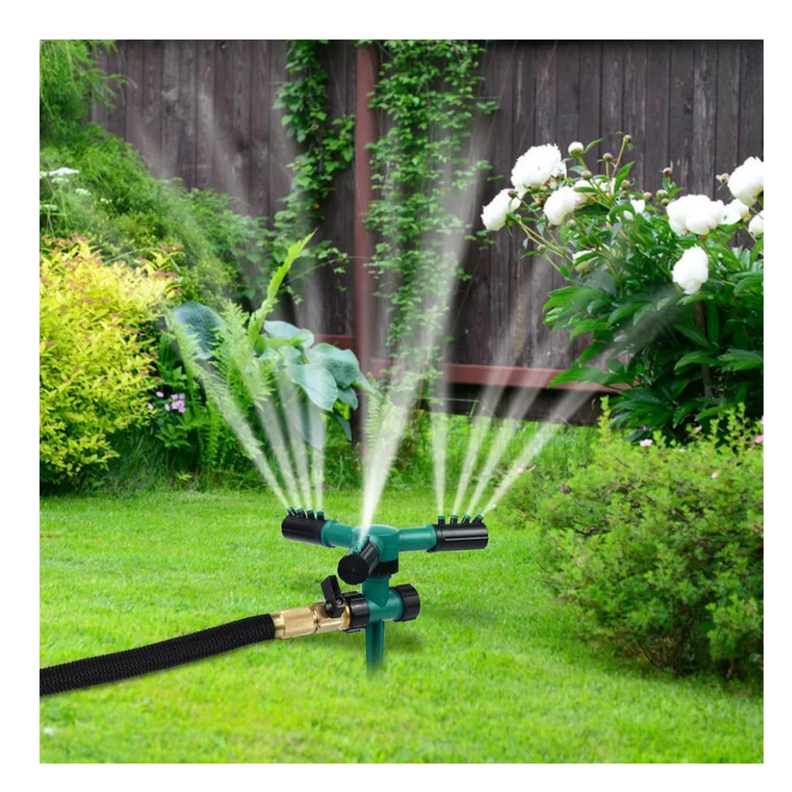SISTEMA DE RIEGO ASPERSORS ROTACION 360° JARDIN-2