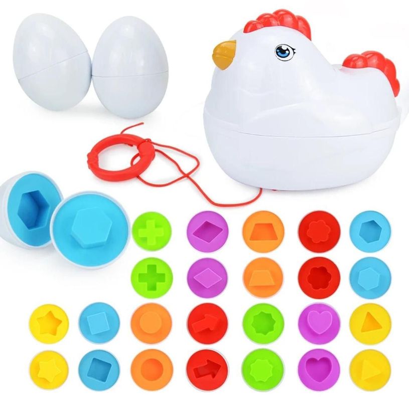 JUEGO ENCAJE EDUCATIVO GALLINA MONTESSORI-3