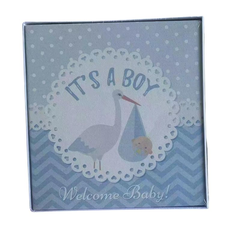 Album Foto Bebe It´s a Boy Celeste 200 Fotos 13x18cm-0