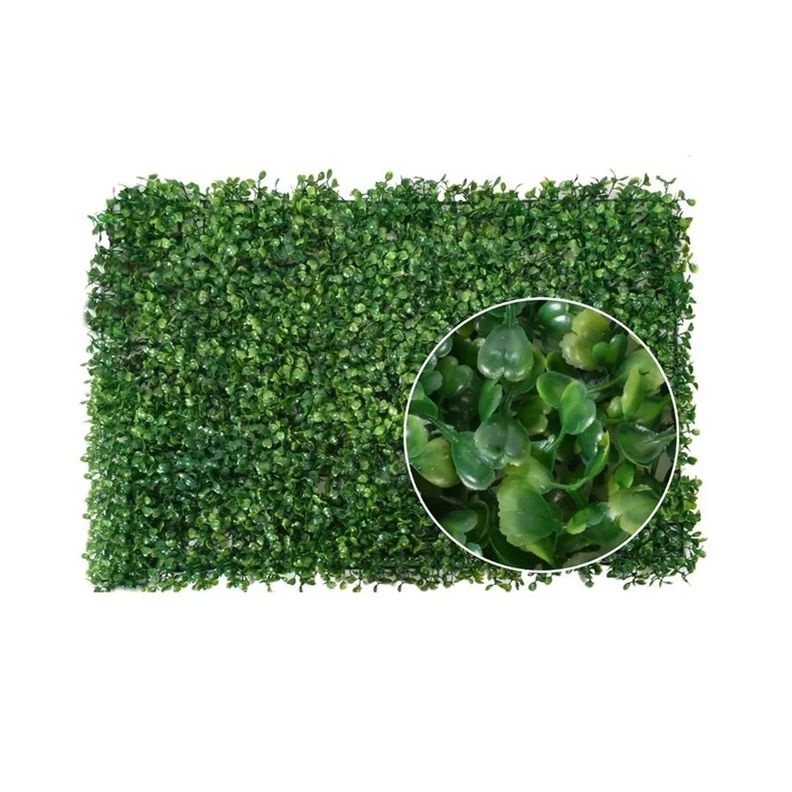 Follaje Vertical Deco Tipo Trebol. 5Uni 60X40Cm C/U. 1,2M2