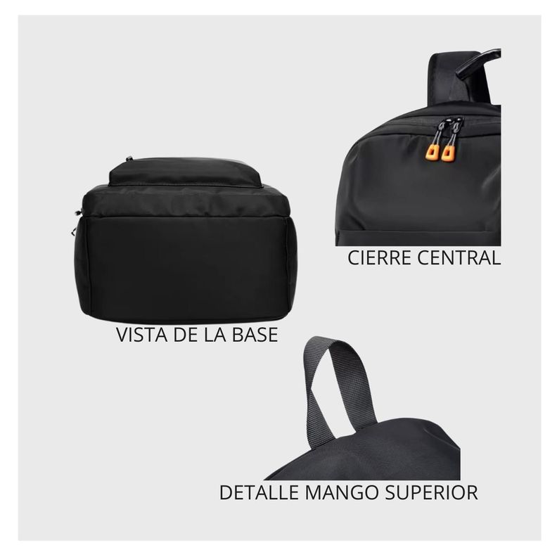Mochila Notebook Impermeable Multiusos 45x14x31-4