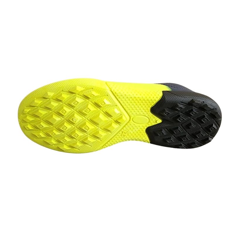 Zapatilla Futbolito Niño. Unisex. Futbol Color Azul/Amarillo-2