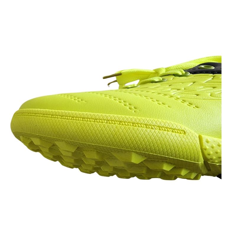 Zapatilla Futbolito Niño. Unisex. Futbol Color Azul/Amarillo-4