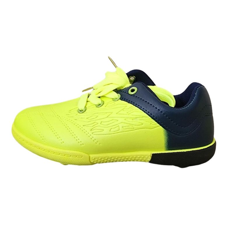 Zapatilla Futbolito Niño. Unisex. Futbol Color Azul/Amarillo-0