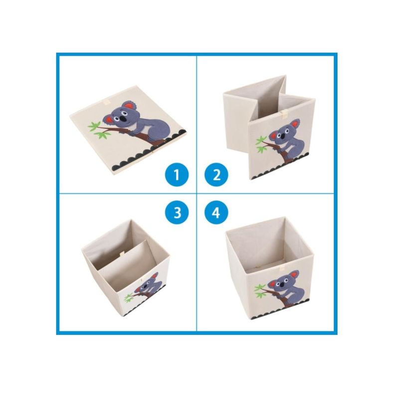 Caja Organizador Juguetes Ropa Infantil Kivara Koala-1