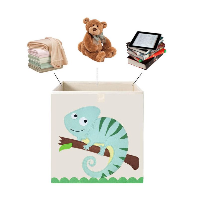 Caja Organizador Juguetes Ropa Infantil Kivara Camaleon-1
