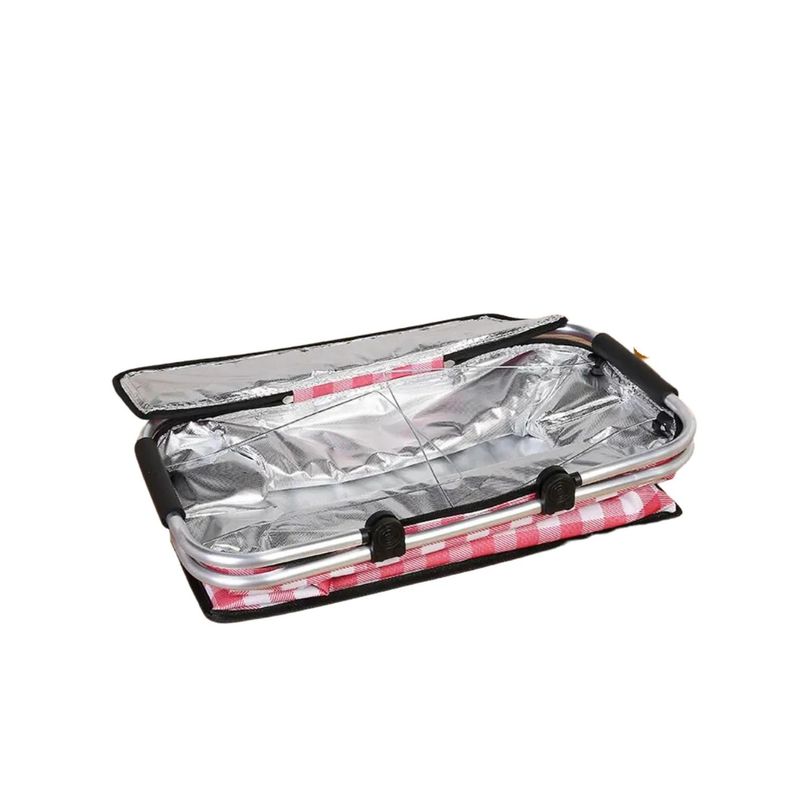 Bolso Termico Plegable Margaritas Cooler Canasta Picnic-3