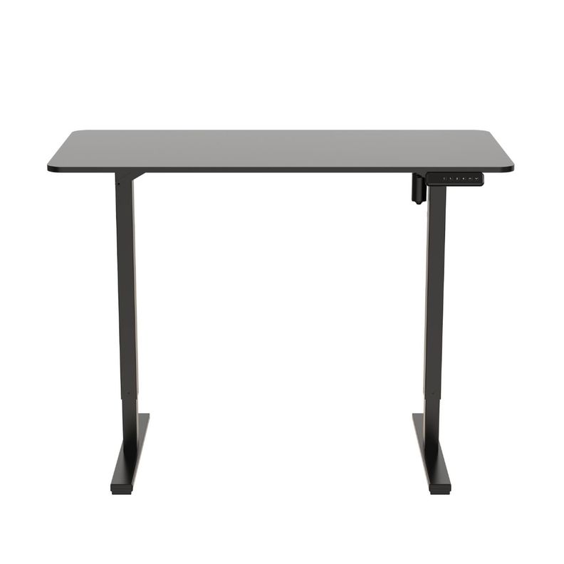 Escritorio Electrico Altura Ajustable Negro Oficina 120x60 cm Moderno-1
