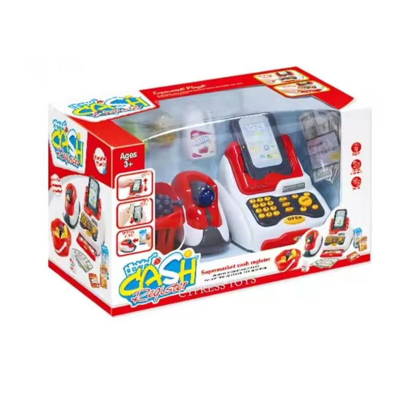 Caja Registradora Juguete Infantil Con Accesorios y Sonidos-3