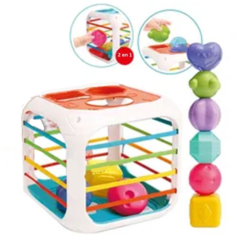 Cubo Sensorial Creativo Educativo CECELE-0