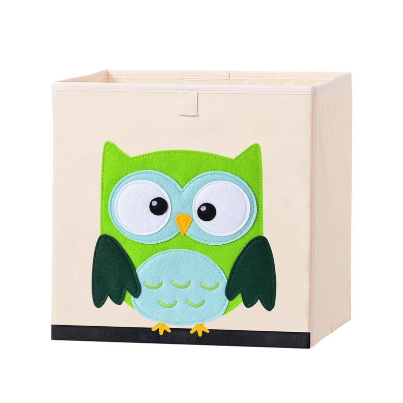 Caja Organizador Juguetes Ropa Infantil Kivara Buho-0