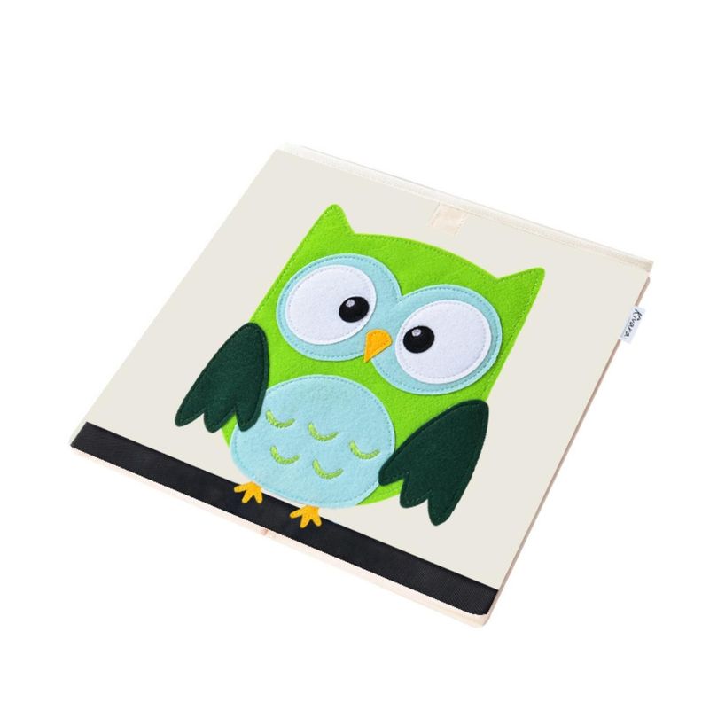Caja Organizador Juguetes Ropa Infantil Kivara Buho-1