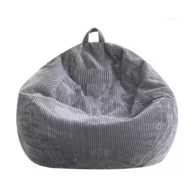 PUFF PERA DE COTELÉ. 100 X 120 CM. GRIS-0