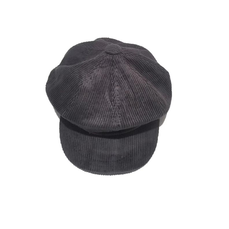 Boina Estilo Ingles. 100% Algodon. Color Gris-0