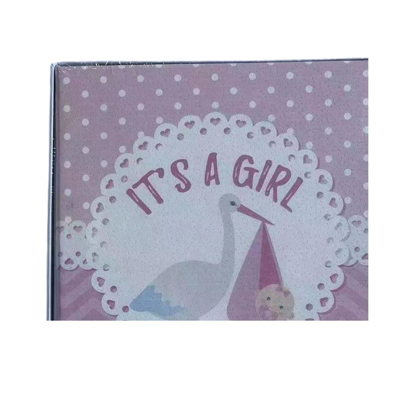 Album Foto Bebe It´s a Girl Rosado 200 Fotos 13x18cm-1