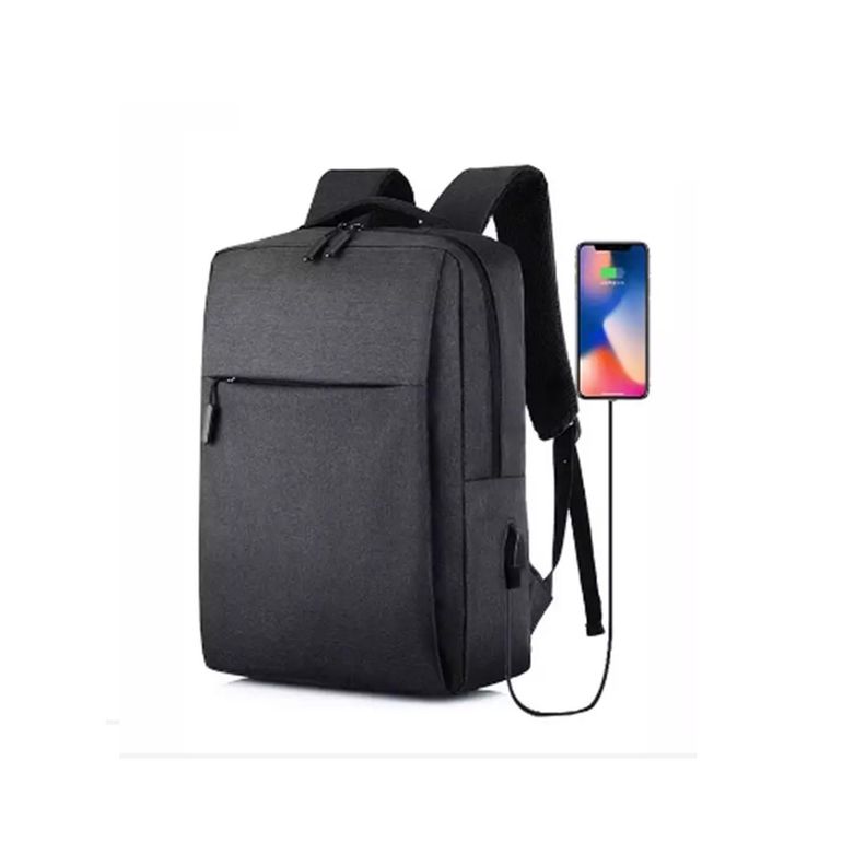 Mochila Notebook 15,6”. Notebook Multiuso. Negra-0