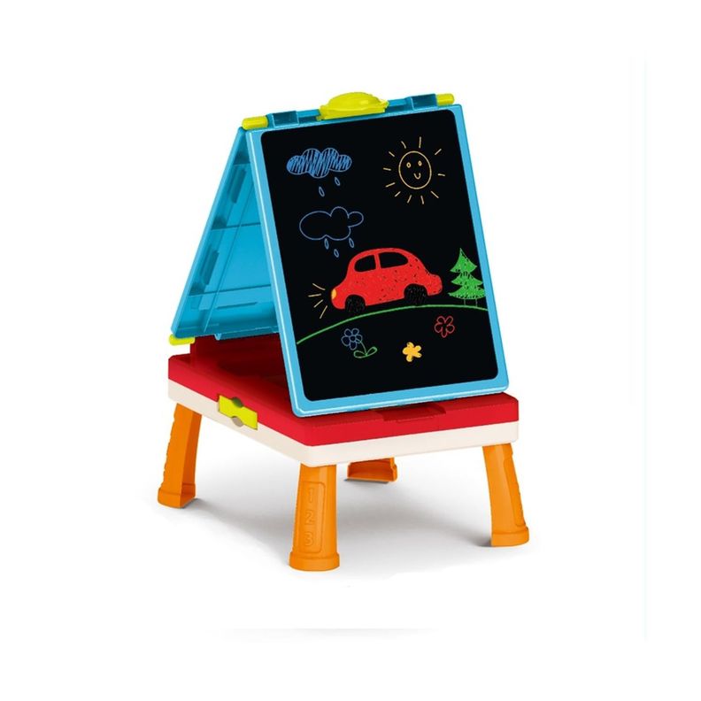 Pizarra Magnetica Doble Interactiva Con Juegos Mesa 3 En 1-2