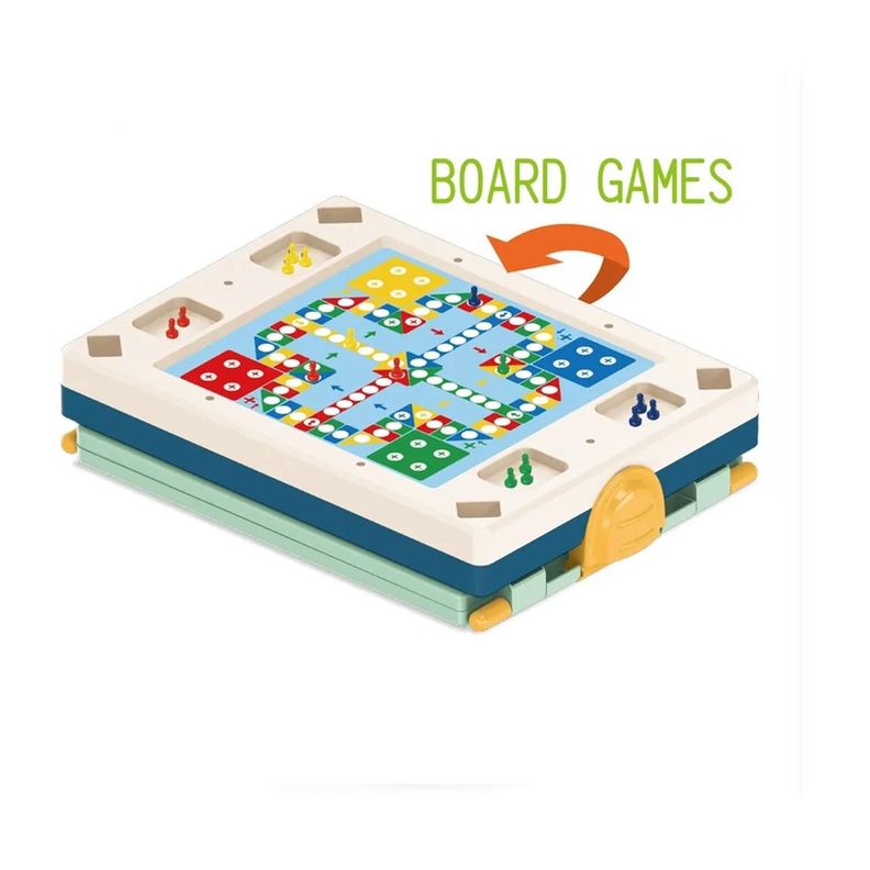 Pizarra Magnetica Doble Interactiva Con Juegos Mesa 3 En 1-3