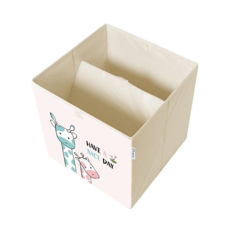 Caja Organizador Juguetes Ropa Infantil Kivara Jirafas-2