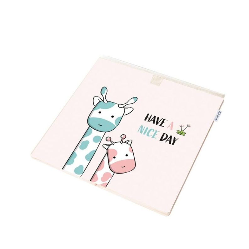 Caja Organizador Juguetes Ropa Infantil Kivara Jirafas-3
