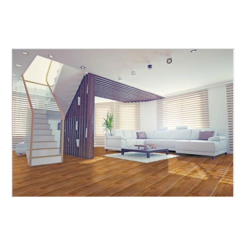 Piso Vinilico Adhesivo Simil Madera Cafe 5 m2 SPC68011-1