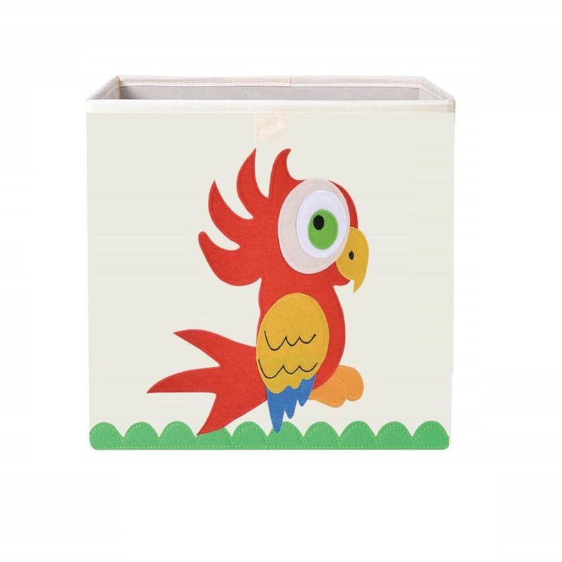 Caja Organizador Juguetes Ropa Infantil Kivara Loro-0