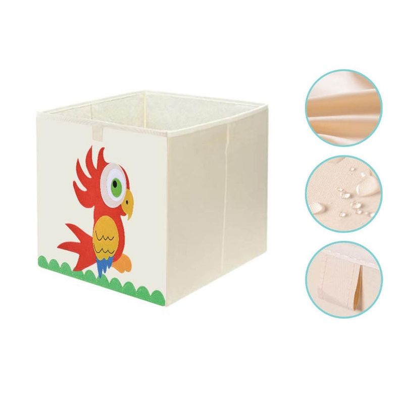 Caja Organizador Juguetes Ropa Infantil Kivara Loro-2