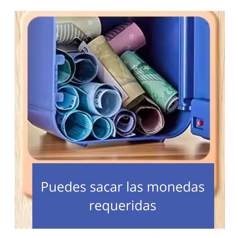 Alcancia Juguete Electónico Caja Seguridad Luz y Sonido-4
