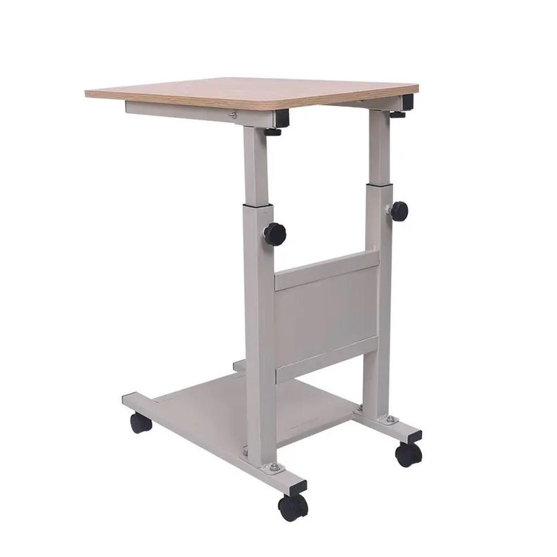Mesa Plegable Enfermo Cama Carga 60 Kg Altura Ajustable Pc